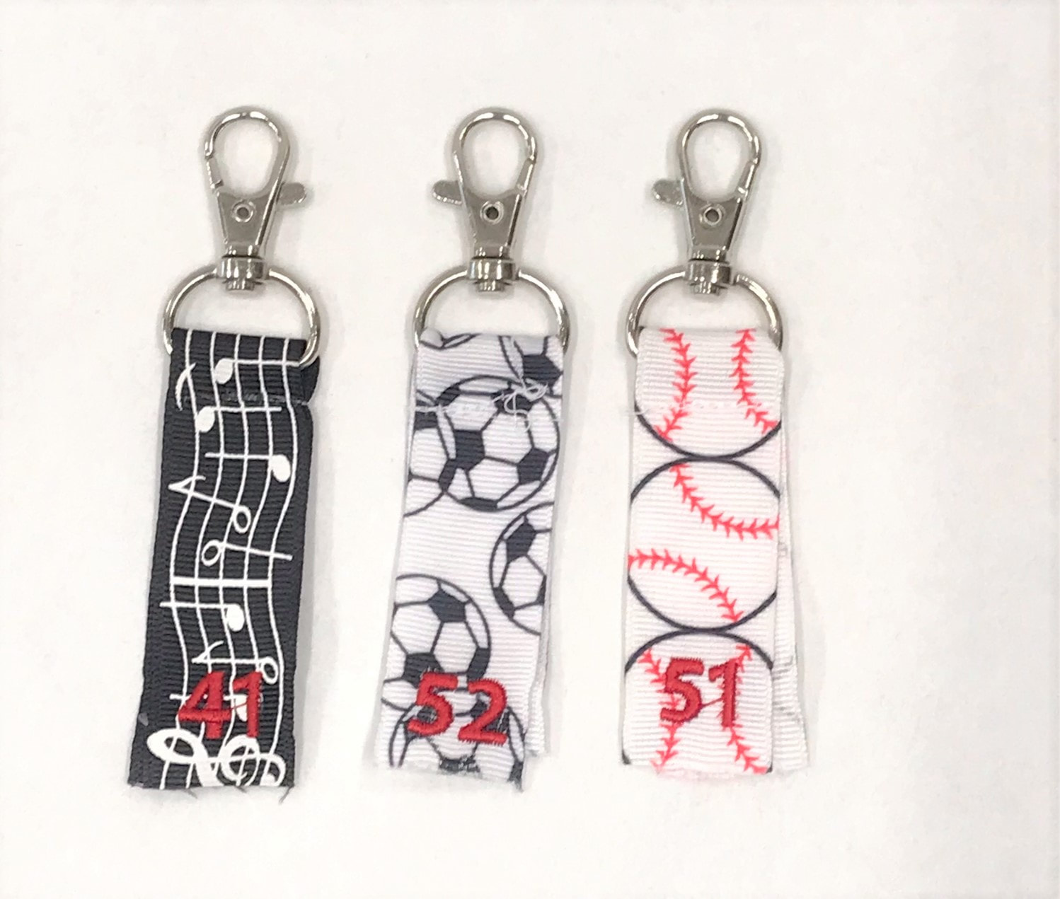 Sports Design Keychain Wristlet — Potter's Printing